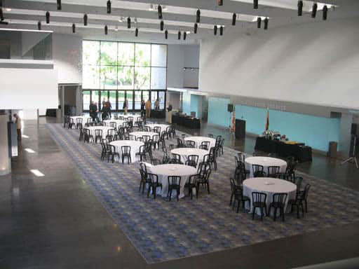 banquet tables and chairs