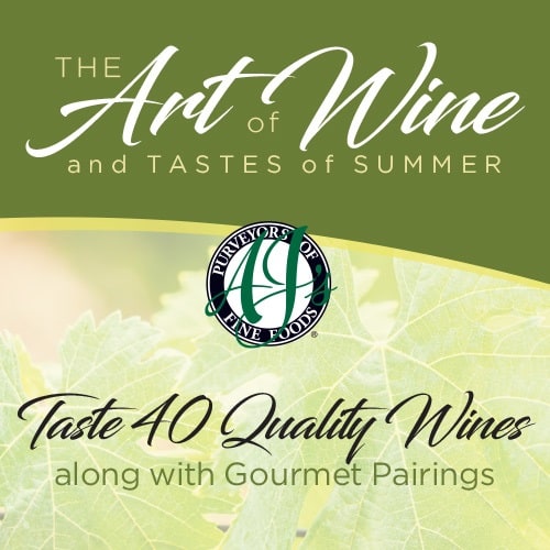 The art of wine flyer
